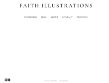 Tablet Screenshot of faithillustrations.com